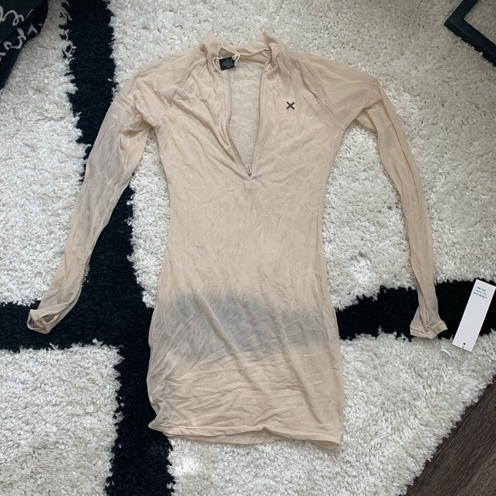 Boutine LA zip up dress swim cover up